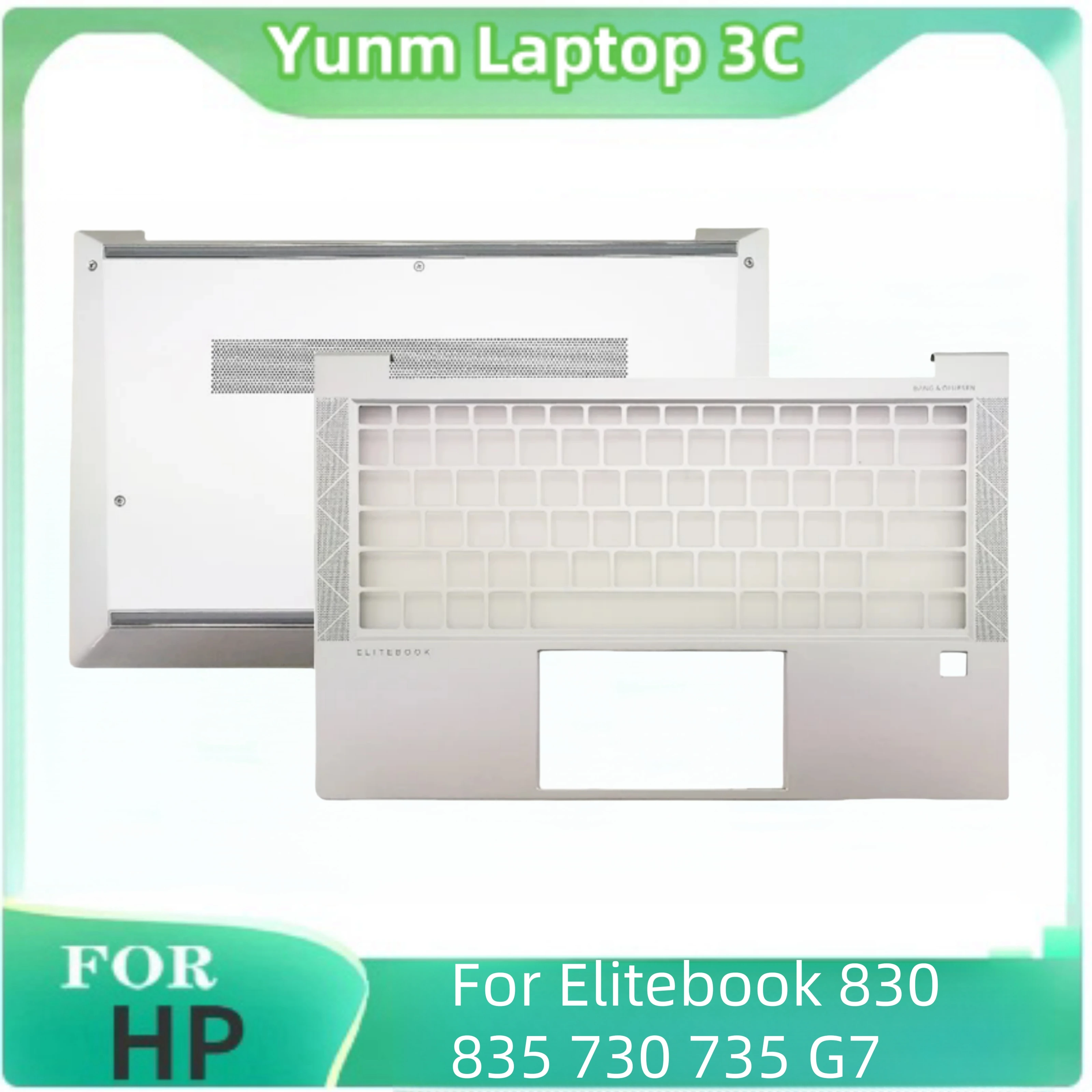 

Для HP EliteBook 830 835 730 735 G7 6070B 1713901 M08524-001 Чехол для клавиатуры с подставкой для рук, новый оригинальный чехол для ноутбука