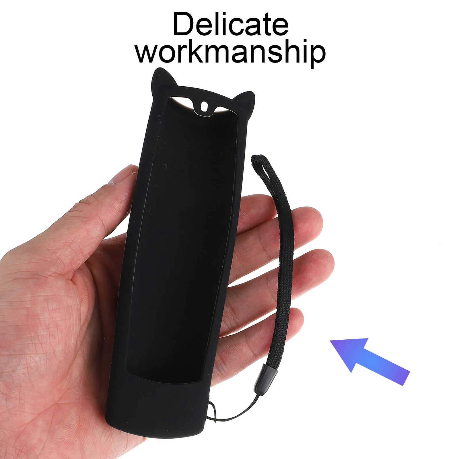 

Silicone Remote Controller Cover Shockproof Anti-Slip Washable Dustproof Full Body Protection Case Compatible With Voice