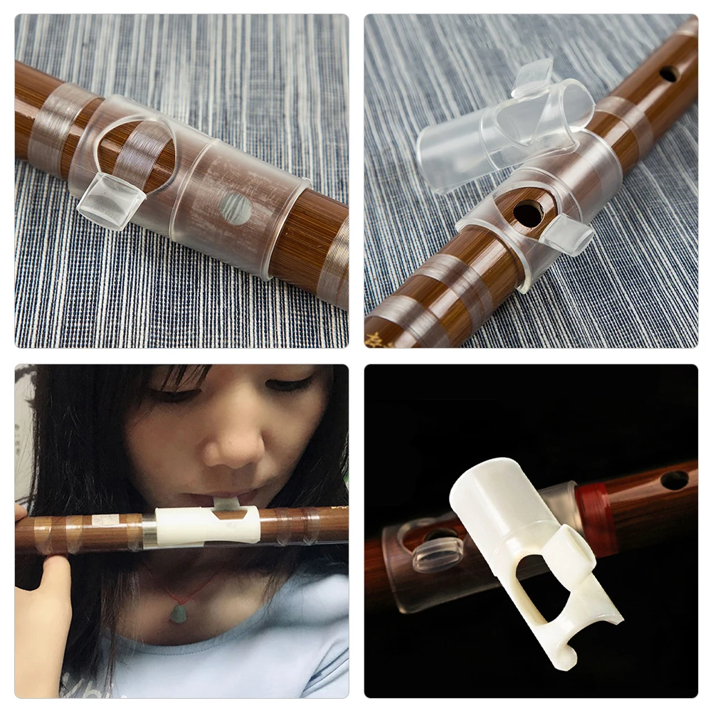 

2 Pcs Flute Blower Mouthpiece Accessories Aid Mouthpieces Replacement Beginners