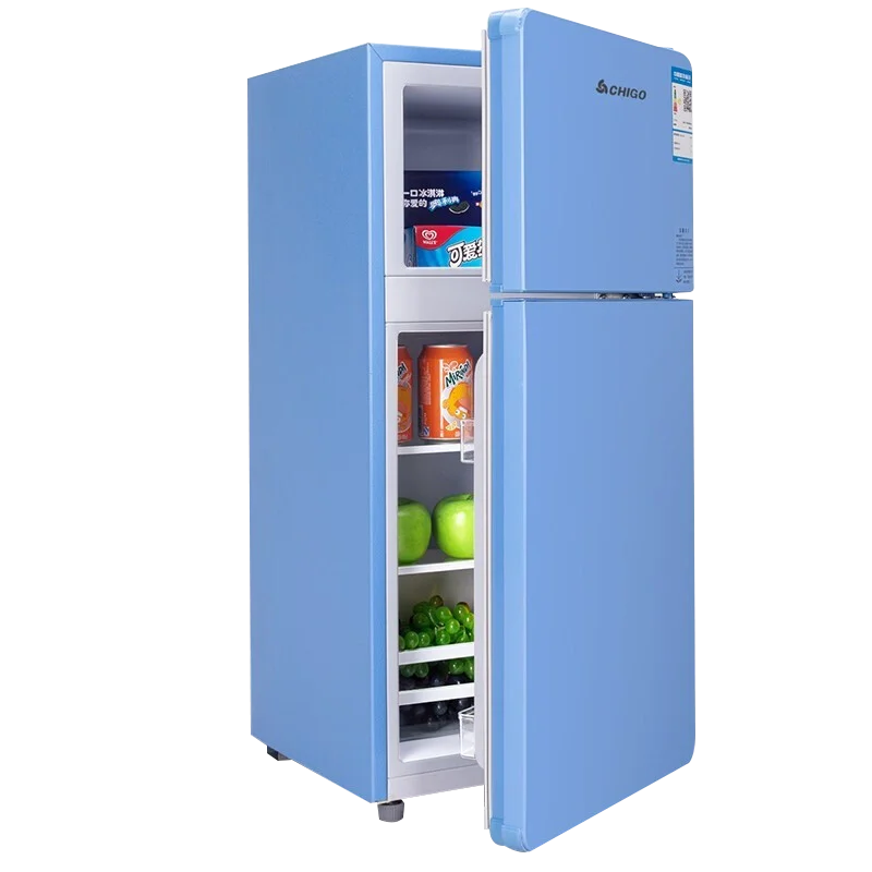 New Energy efficient Freezing Refrigerator 40L large capacity refrigeration small fridges Two-door brand household cooler fridge