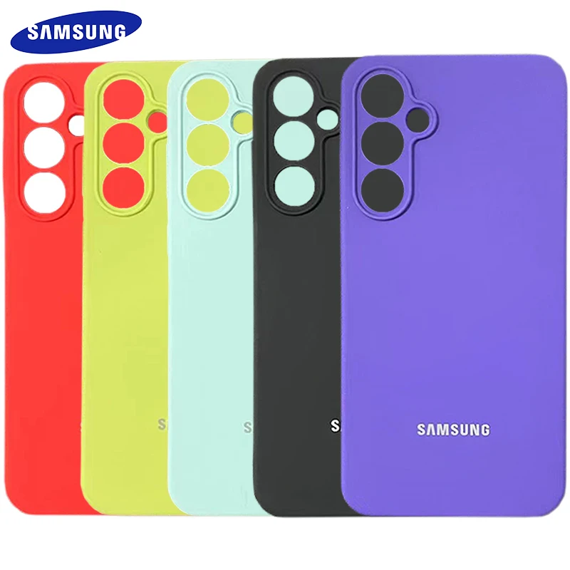 Samsung Galaxy S23 FE Business Slim Liquid Silicone Phone Case Silky Soft-Touch Back Full Protective Cover For s23fe S23FE Shell