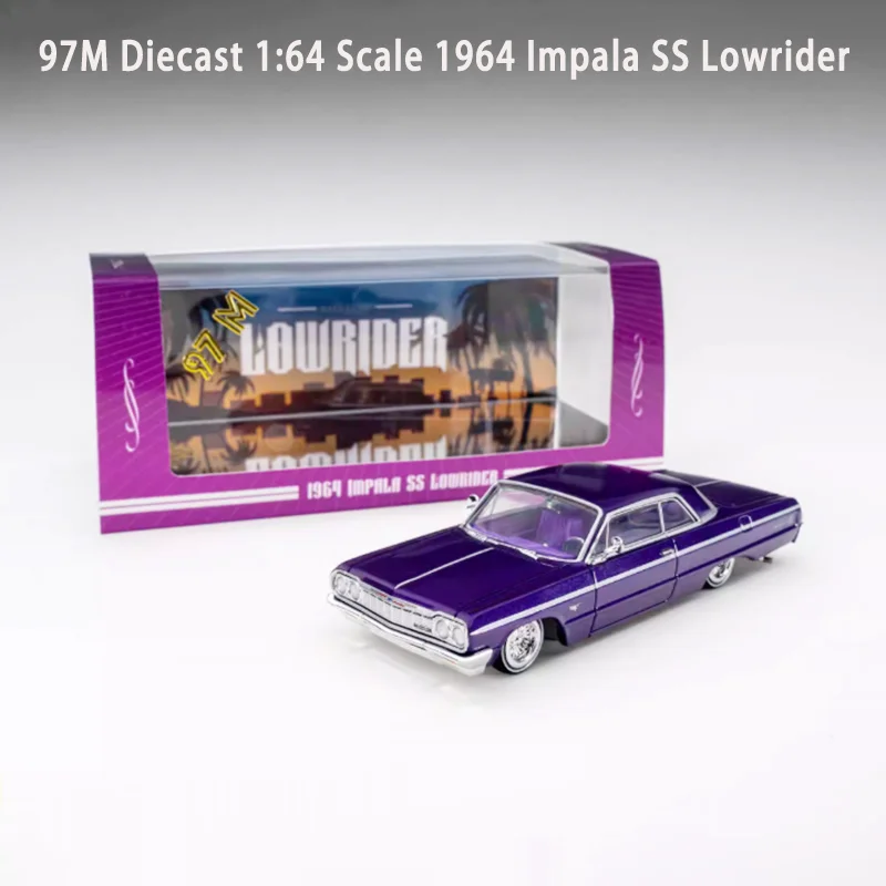 97M Diecast 1:64 Scale 1964 Impala SS Lowrider Alloy Simulation