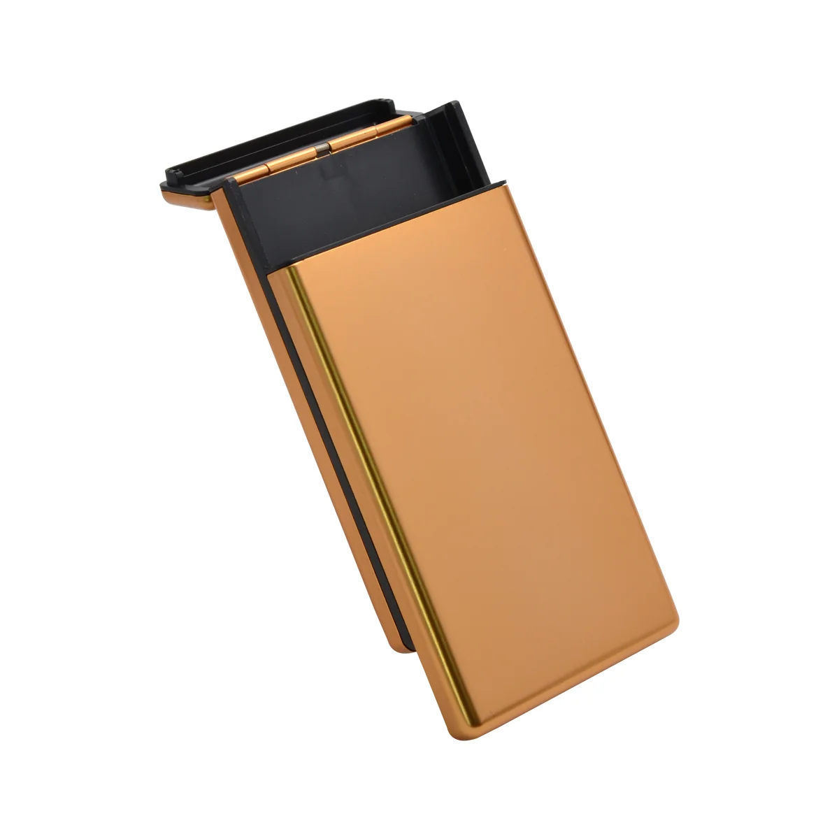 Portable Slim Cigarette Case for Men and Women, Lightweight Thin Pocket Carrying Box for Hold 100's Cigarettes