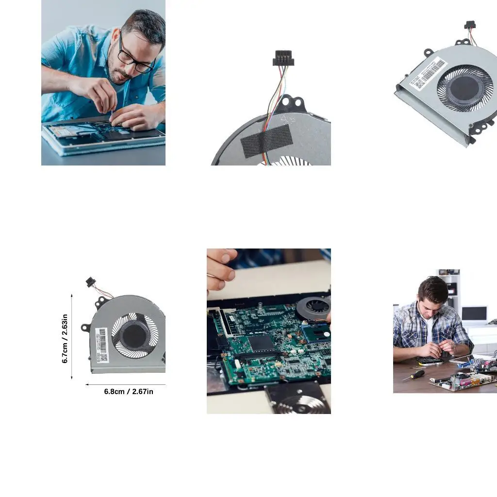 

652F Алюминиевая охлаждающая замена вентилятора для 430 G3 435 G3.