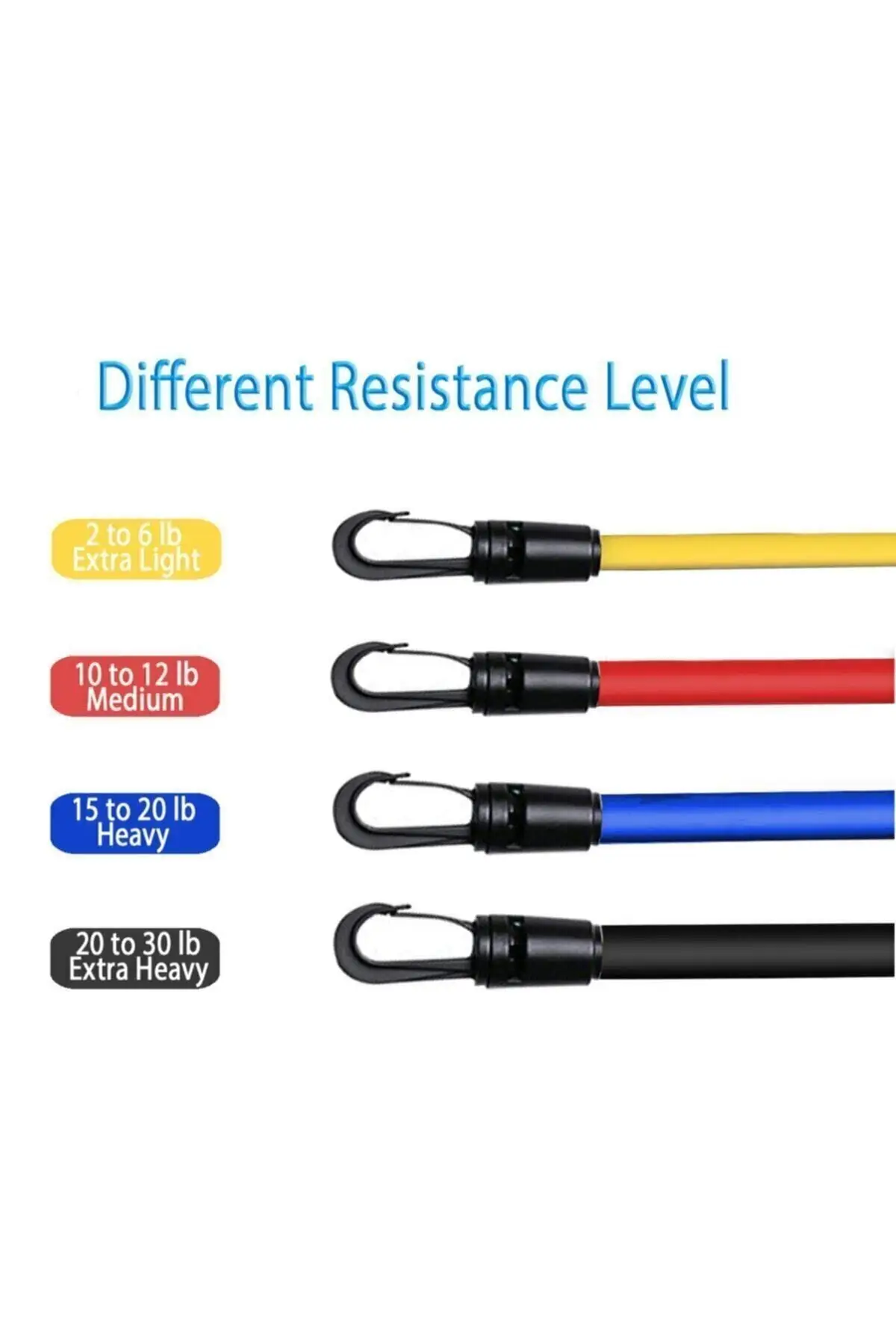 Resistance Tire Set Multifunctional Exercise Set Door Back With Bracket Full Set 11 Piece