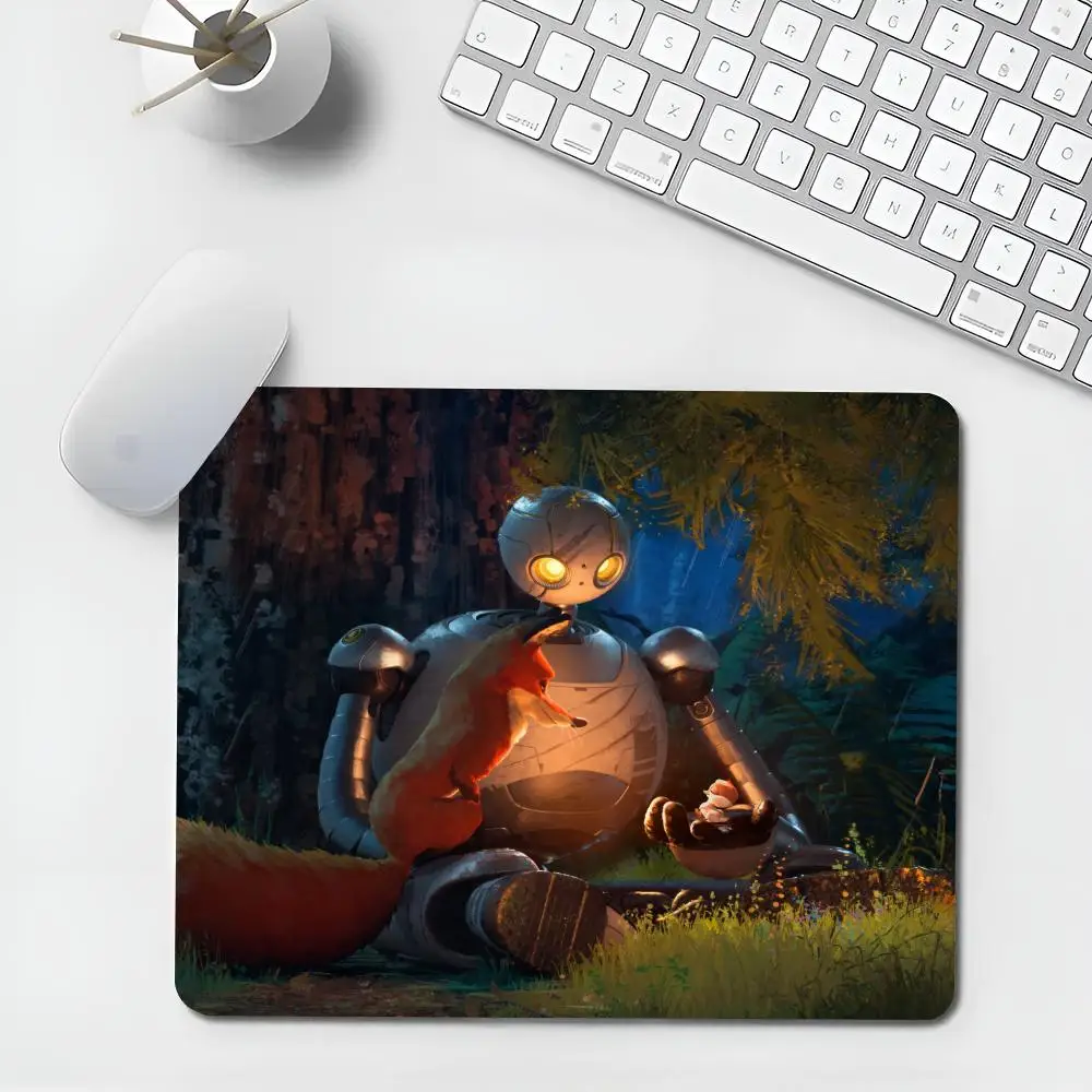 The Wild Robot Mouse Pad Cool XS Small Mousepad For PC Gamer Desktop Decoration Office Mouse Mat Deskmat Rug