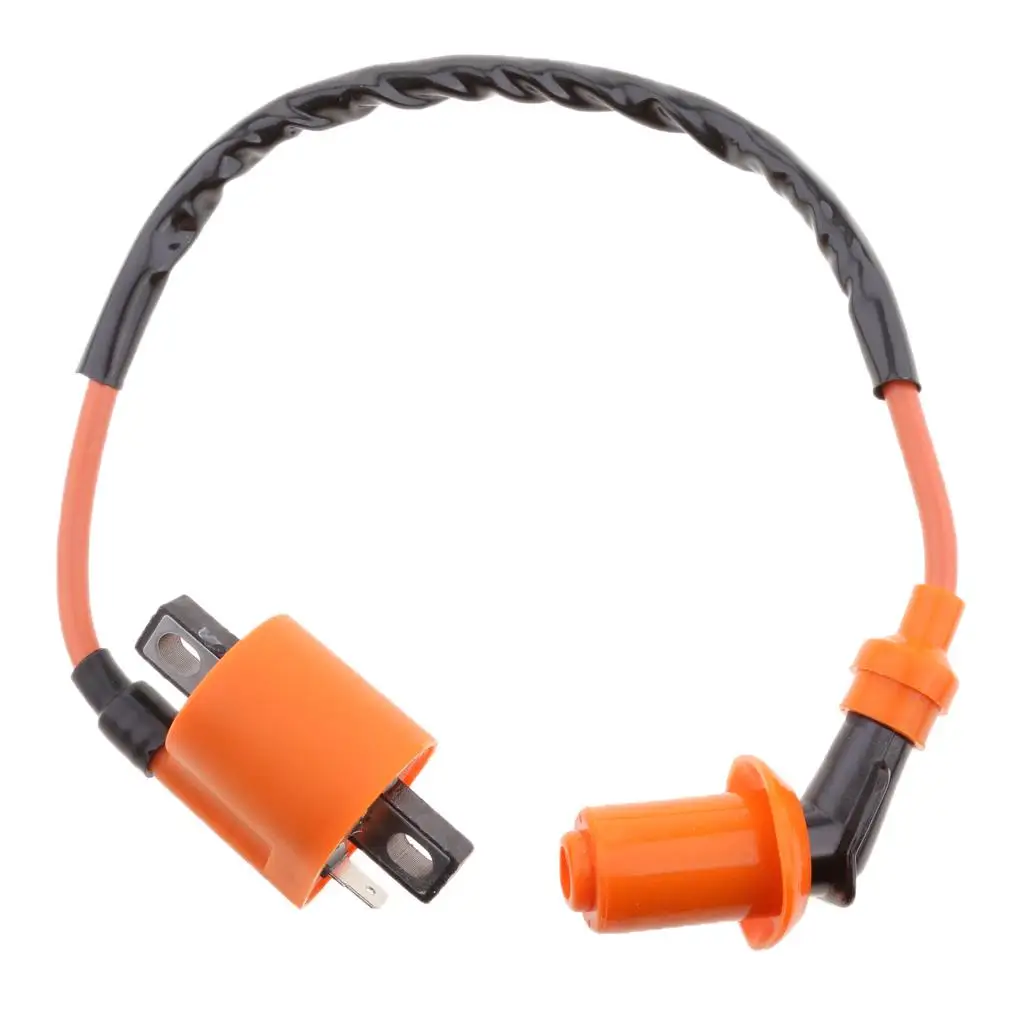 Durable Plastic Racing Ignition Coil Replacement for Yamaha PW50 PW80 Full Size Dirt Bike