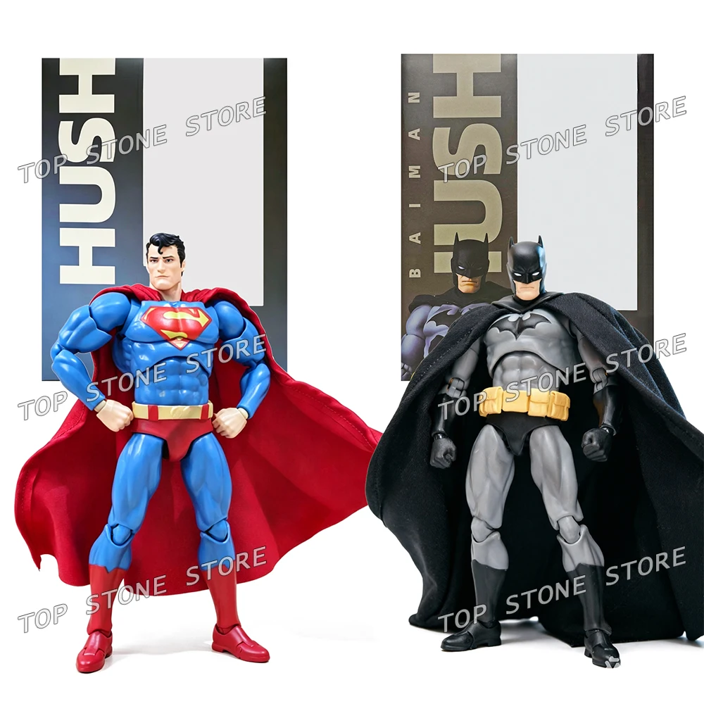 CT Factory Batman vs Superman Hush Action Figure Mafex 117 126 Comic Dawn of Justice Ct Toys Comic Clark Wayne Figurine Model image 3