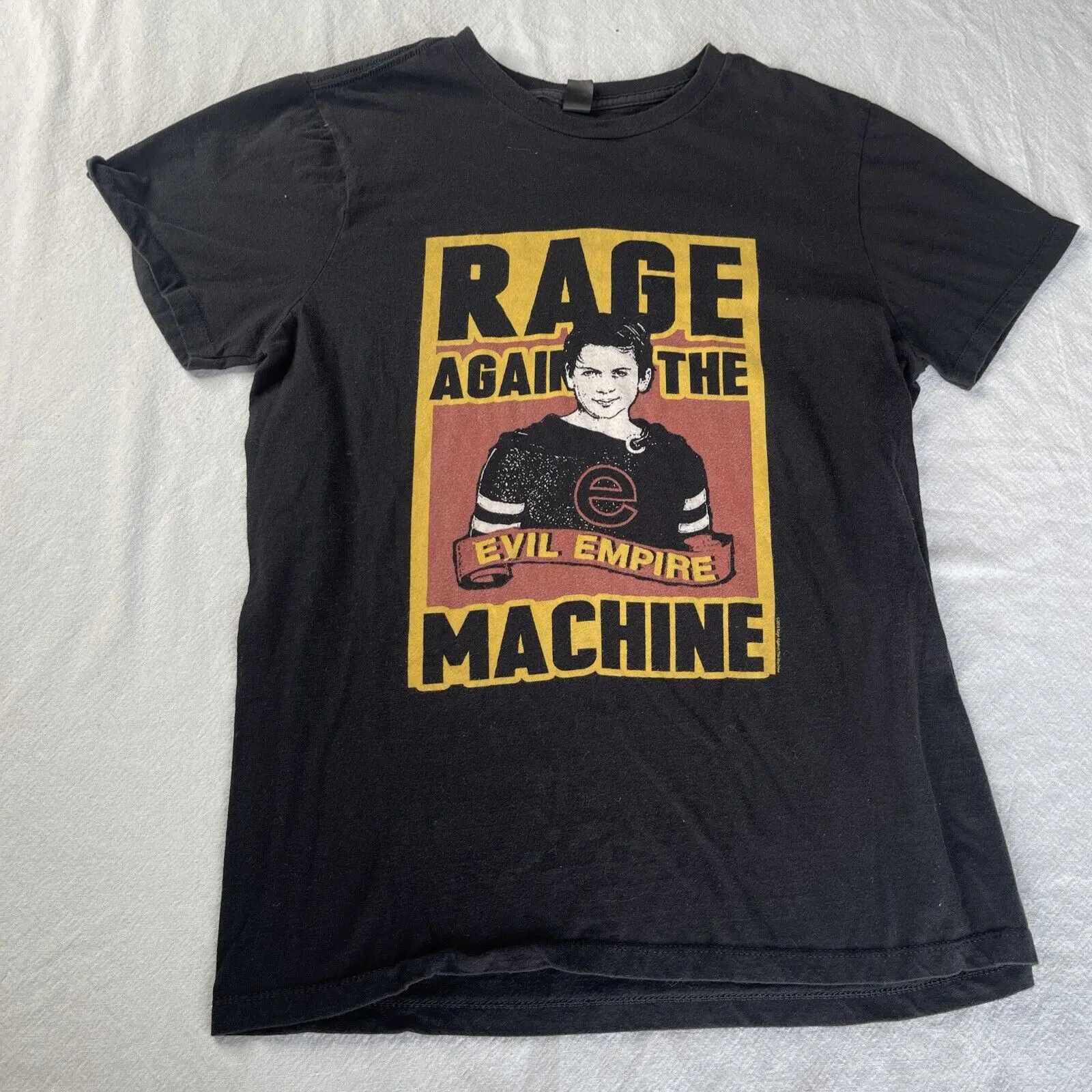 Rage Against The Machine Evil Empire Black Bay Island T-Shirt Size M