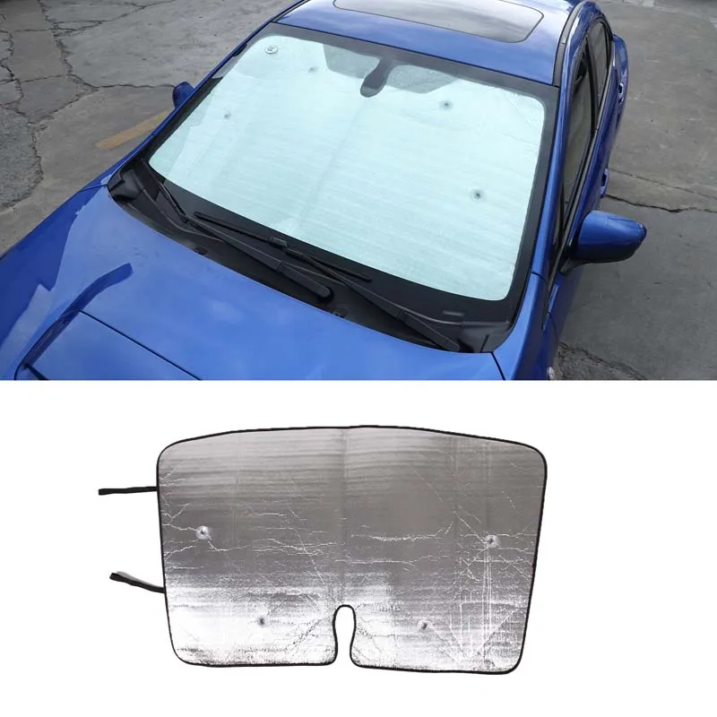 

For 2021-2023 Subaru WRX aluminum foil car styling car front glass sunshade car decoration protection accessories