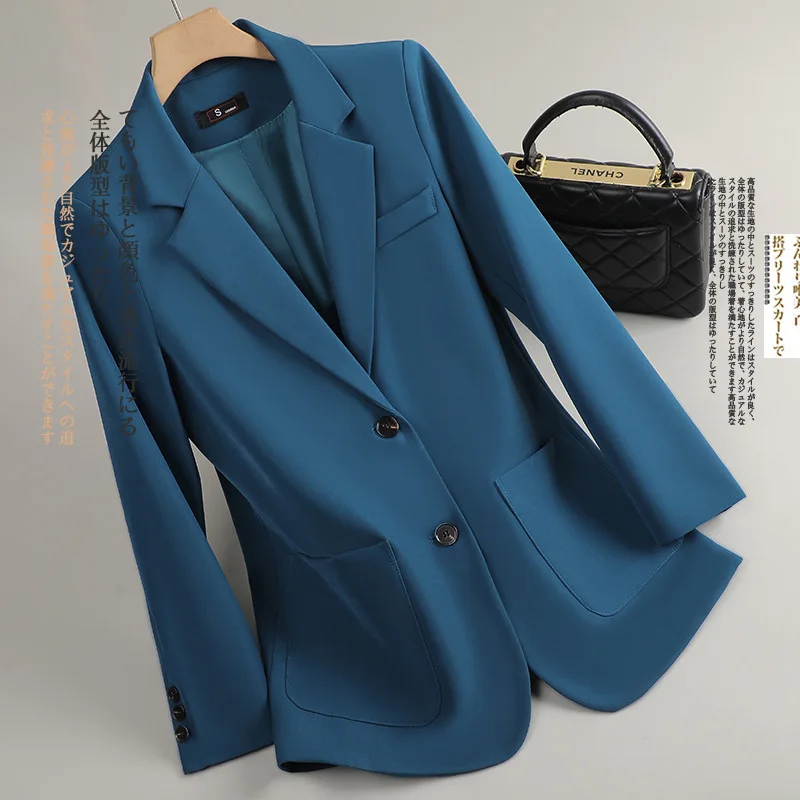 2025New Stilvolle Mode Anzug Casual frauen Langarm Professionelle Blazer Formale Jacke Workwear376