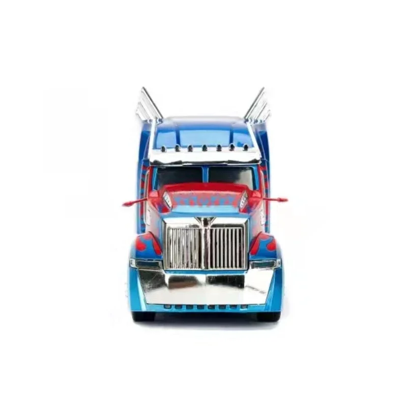 1:24 Transformers Optimus Prime Western Star 5700XE phantom Diecast Metal Model Alloy Toy Car per bambini collezione regalo J224