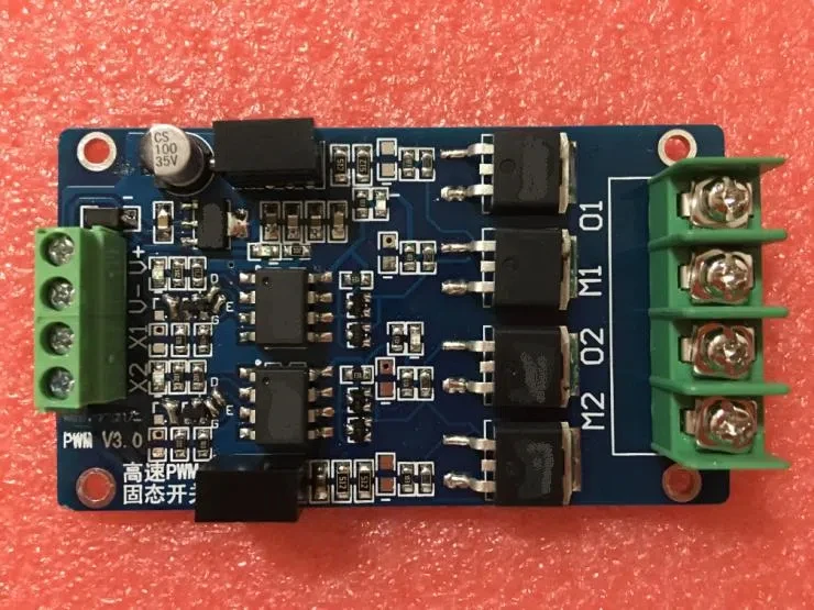 Module de commutation de relais à semi-conducteurs isolé, impulsion PWM, haute vitesse, amplificateur de puissance PLC, 100 SHIRT Z MCU, 2