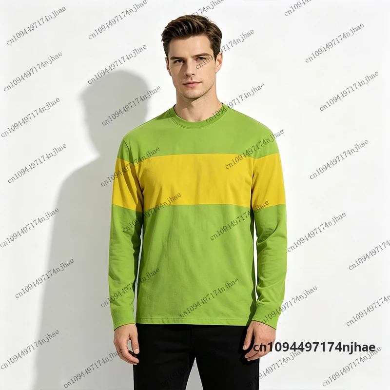 2026 Undertale Deltarune Couple Long Sleeve T-shirt For Women Men Autumn Parent-child Striped Tees Casual Sports Kids Tops