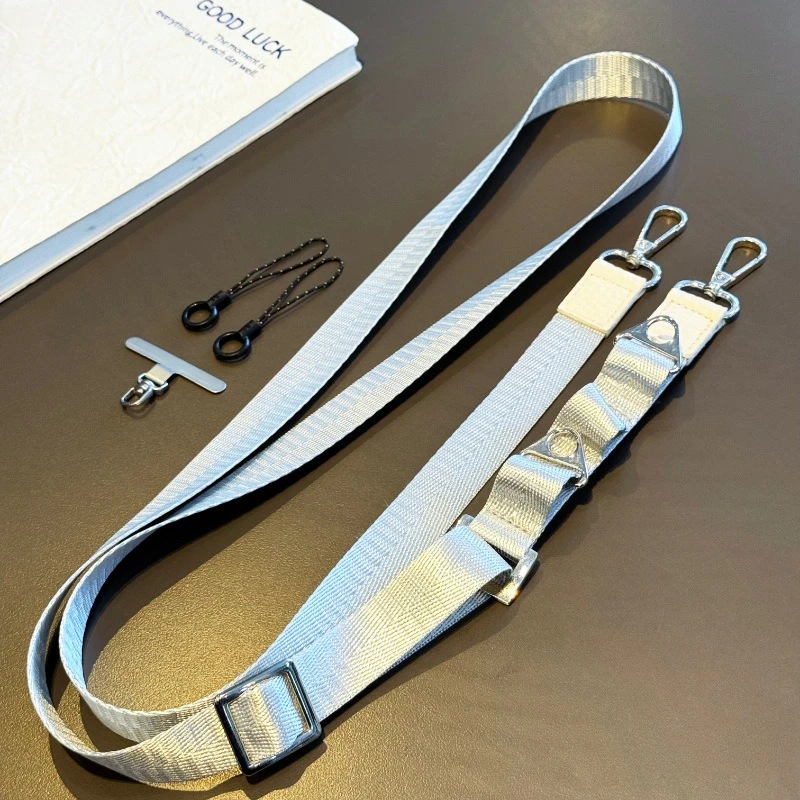 Messenger Outdoor Anti-theft Solid Color Mobile Phone Lanyard Adjustable Versatile High-end Strong Multi-functional Neck Chain
