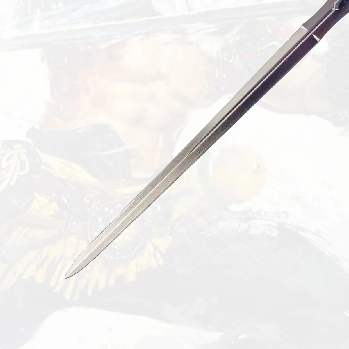 8,6 zoll Game of Thrones Metall Katana Schwert Ninja Messer Japanischen Katana Säbel Original Samurai Säbel Cosplay Zubehör Prop Spielzeug