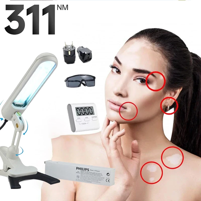 

Philips UV lamp for Vitiligo Psoriasis Treatment UV 311nm Ultraviolet Phototherapy Device UsesLamp UVB To Treat Vitiligo