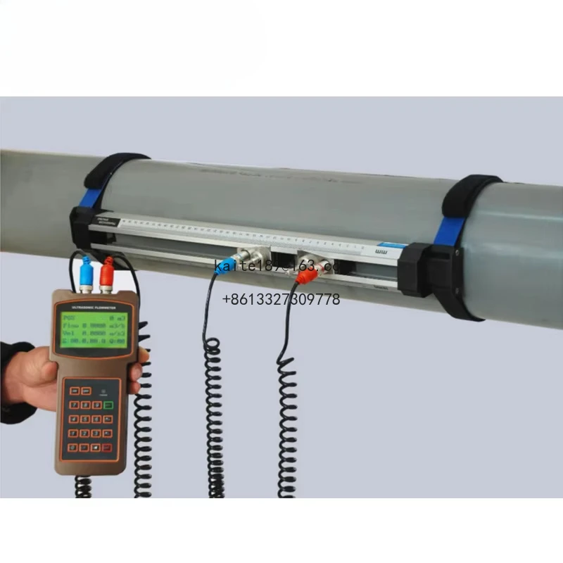 Misuratore di portata ad ultrasuoni portatile con ammoniaca liquida per acque luride industriali economico con RS232