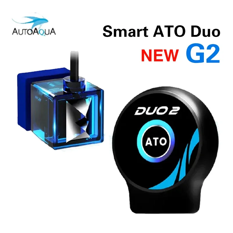 AUTOAQUA-Smart ATO Duo G2 SATO-286P Aquarium Fish Tank, Auto Top Off System, Water Filler, Refiller Level Controller, 110-220V