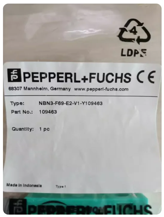 

PEPPERL FUCHS NBN3-F69-E2-V1-Y109463 669251311 Brand new in stock