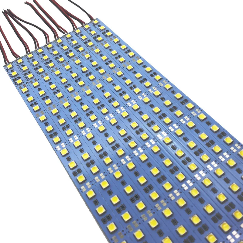 

5050 SMD LED Hard Strip Bar Light Aluminium Rigid Strip DC12V 24V 36LEDs/0.5m 72LEDs LED Light Cool White 3000K 4000K 6000K RGB