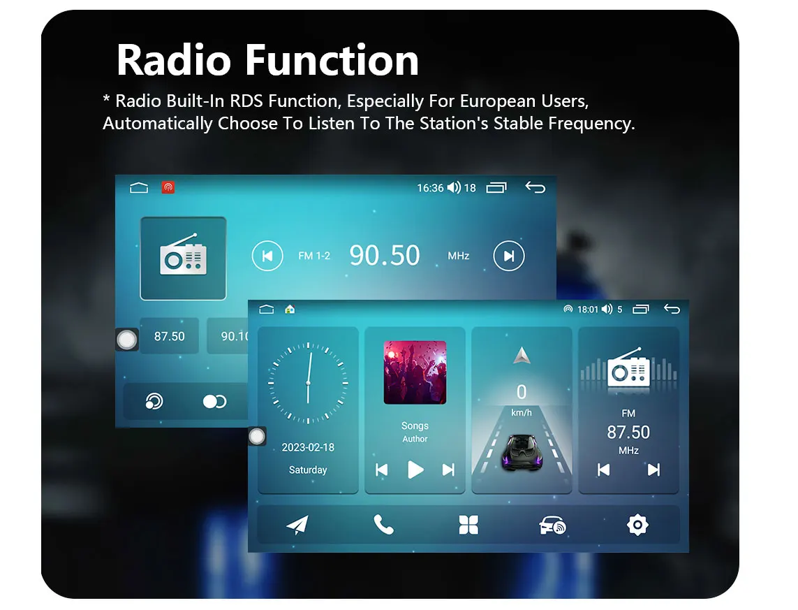 CHSTEK Android Auto Multimedia GPS Navigation Radio For Audi A4 2002 2003-2008 Wireless Carplay Bluetooth WiFi Qualcomm Stereo