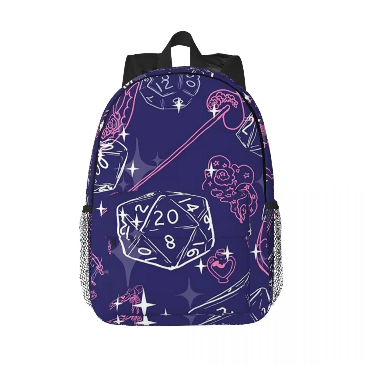 

Pretty D D Gear For Babes Everywhere-Bard Backpacks Teenager Bookbag Fashion Students School Bags Laptop Rucksack Shoulder Bag