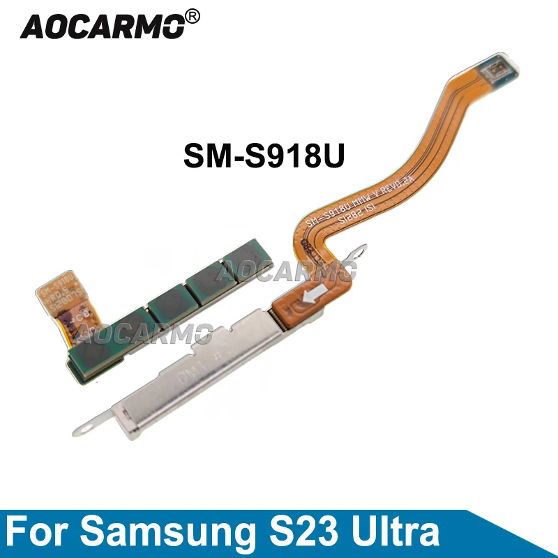 Aocarmo For Samsung Galaxy S23 Ultra S23U S918U MMW 5G mmWave Signal Antenna Module Flex Cable Replacement Parts