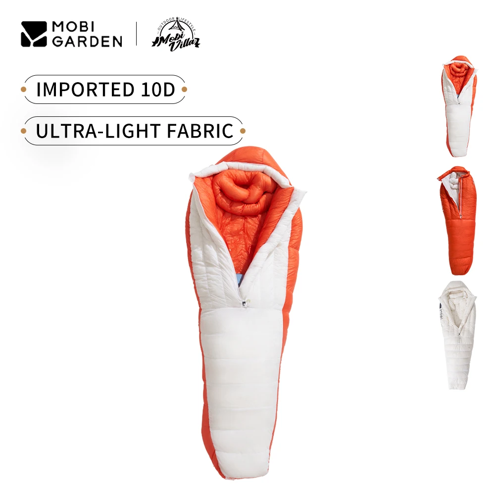 

Mobi Garden спальный мешок на гусином пуху сверхлегкий портативный открытый кемпинг пеший туризм путешествия зима 800Fp теплый спальный мешок