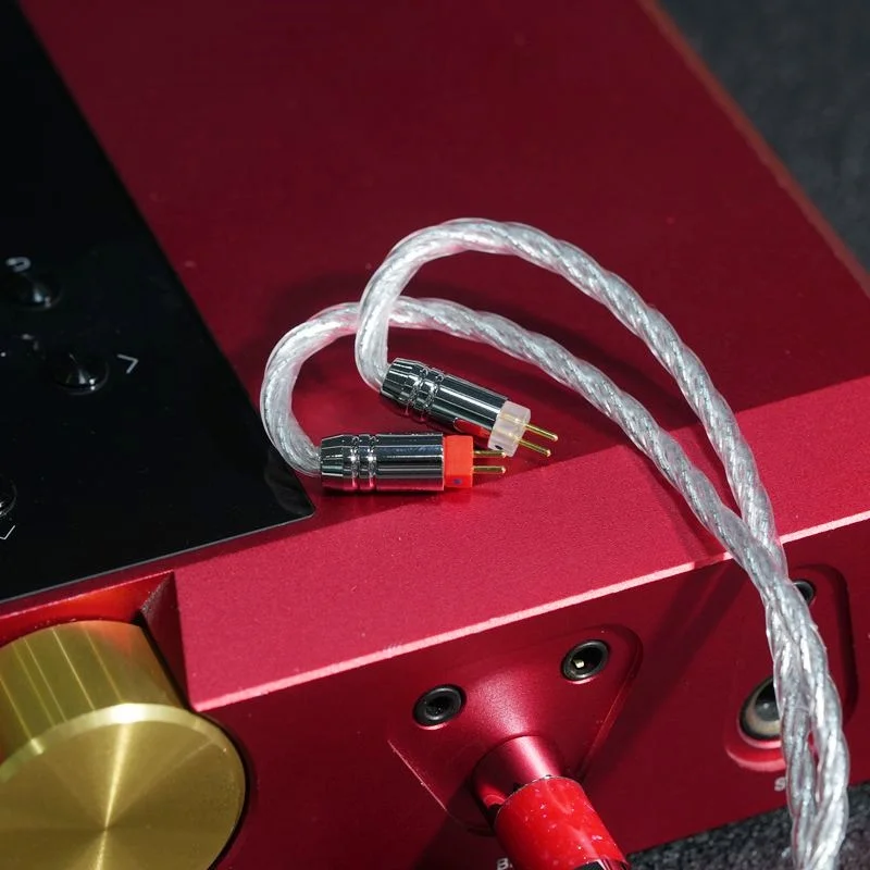 XINHS XH016 6-core monocrystalline copper silver plated palladium HIFI headphone upgrade cable 0.78 2PIN/IE900/MMCX