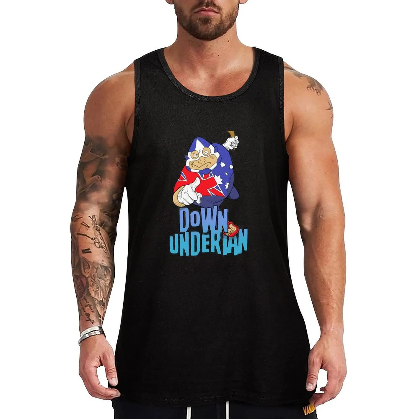 

Down-Underian charge! Tank Top summer clothes Vest male sports vest