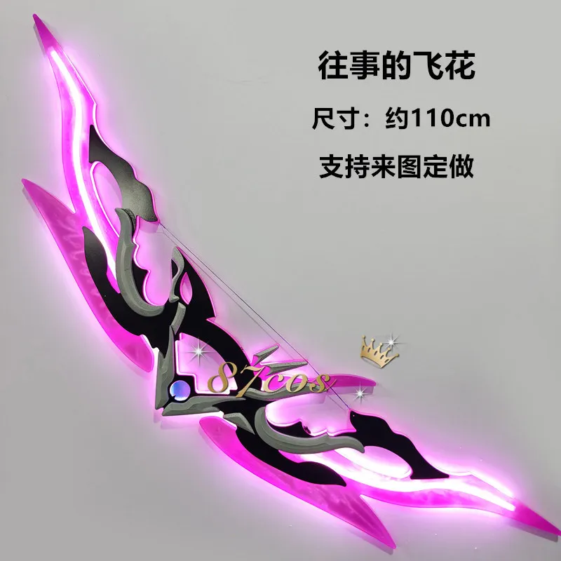 

Elysia Bow Prop Game Honkai Impact 3 Luminescent Style Cosplay Props Halloween Christmas Party Accessories