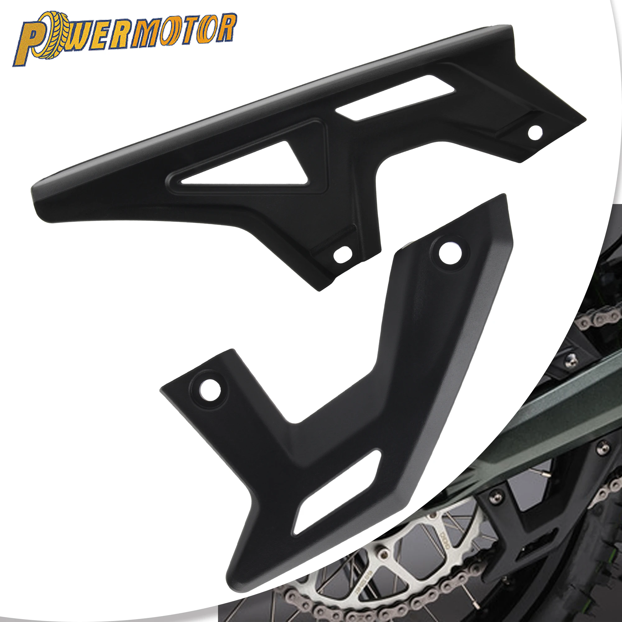 

Enduro Electric Motorcycle Sprocket Chain Cover Guard Upper Lower For Surron Ultra Bee DirtBike Chain Protection Accessories