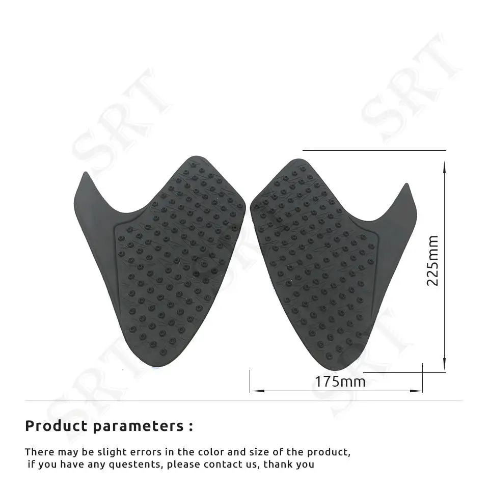 Fit For Ducati Monster 696 795 796 1100 1100S Motorcycle Accessories Tank Side Knee Traction Grips Pad Anti Slip Stickers