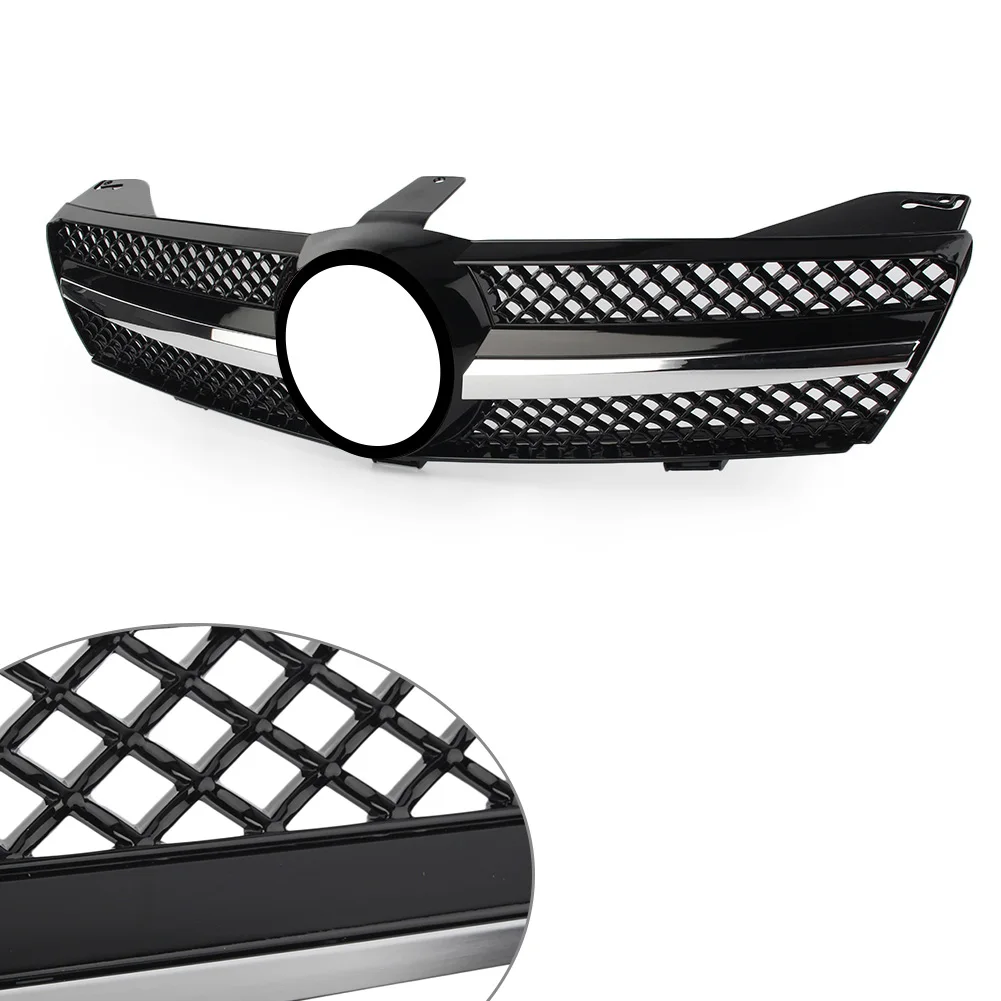 Car Front Bumper Grille ABS Upper Mesh Grill For Mercedes Benz W219 CLS500 SLS600 CLS Class 2004 2005 2006 2007