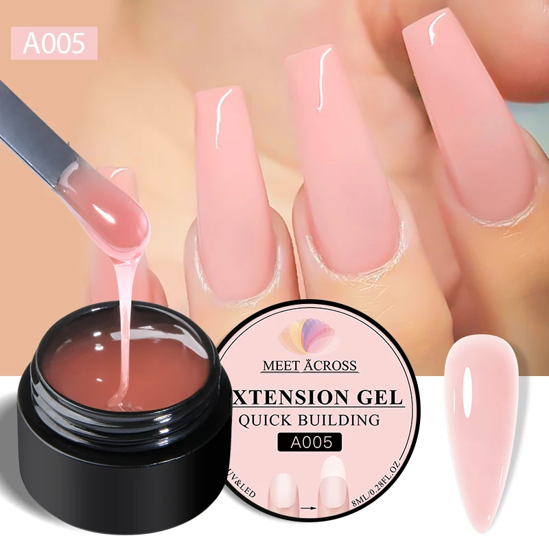 MEET ACROSS Rosa Lila Blau Getrocknete Blumen Gel Nagellack Sommer Natürliche Blume Nail art Malerei Soak Off UV LED Gel Lacke
