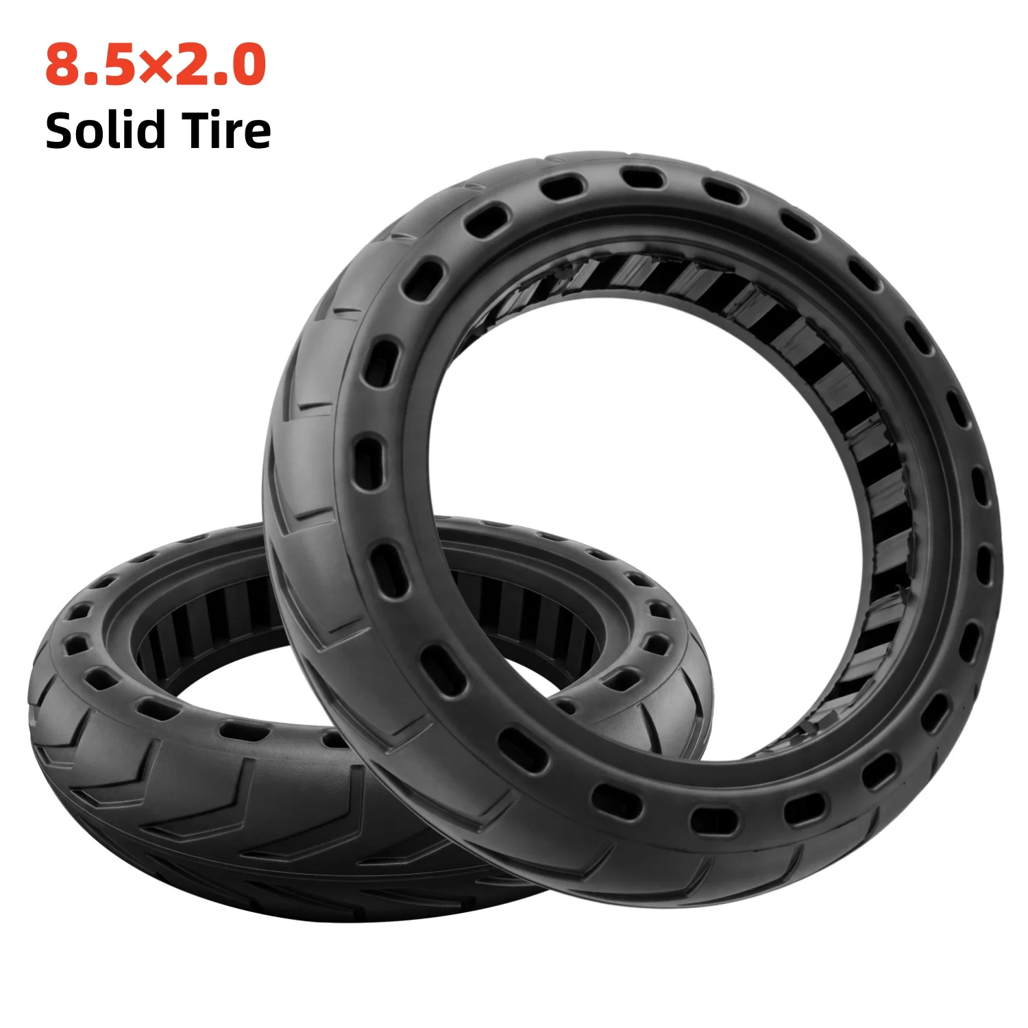 Pneumatico pieno 8,5×2,0 per monopattino elettrico Xiaomi 1S M365 Pro, pneumatico pieno 8,5*2 ad alta resistenza, antiscivolo e resistente all'usura, ricambi per pneumatici pieni da 8,5 pollici