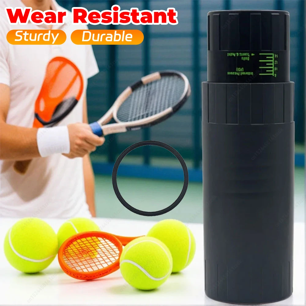 

Tennis Ball Pressure Maintain Repair Container Tennis Ball Box Saver Storage Box for Tennis Ball Shape Restore Bounce Ball Prote