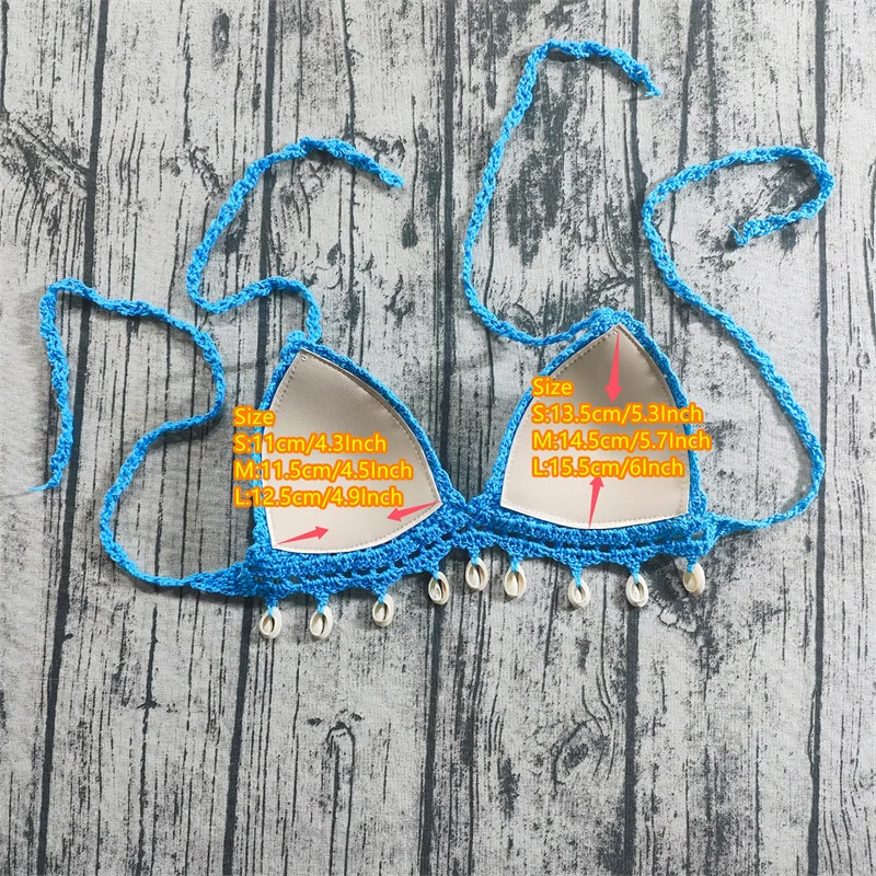 3 STKS vrouwen Bodycon Gebreide Jurk Shell Kwastje Bikini Set met Sexy Halter Crop Top Bh Trekkoord Rok Onderkant Strand Cover up