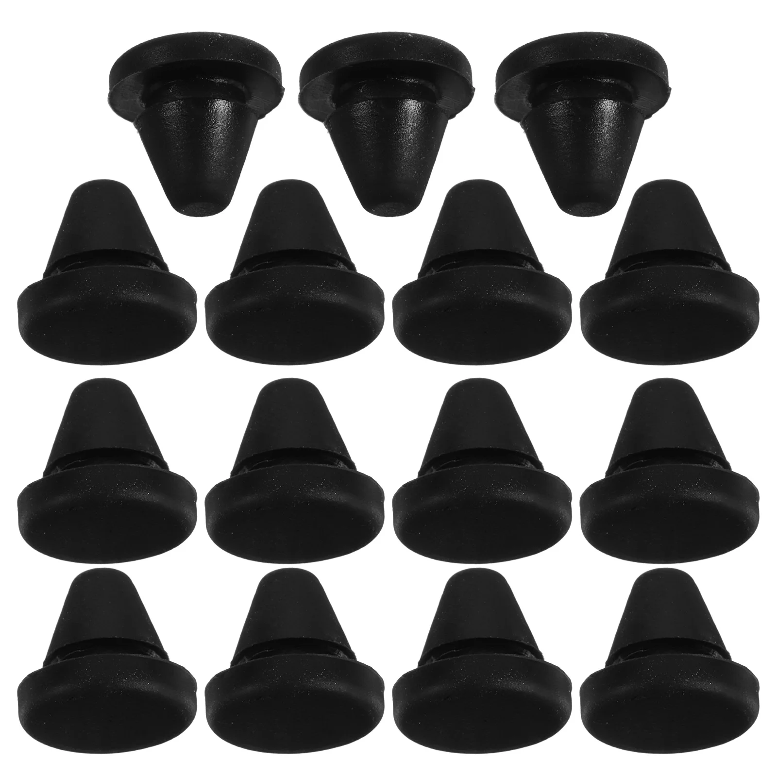 

15pcs Silicone Plug Hole Plugs Oven Feet Caps Microwave Pad Gas Stove Cover Drill Holes Non Slip Sturdy Stability Universal