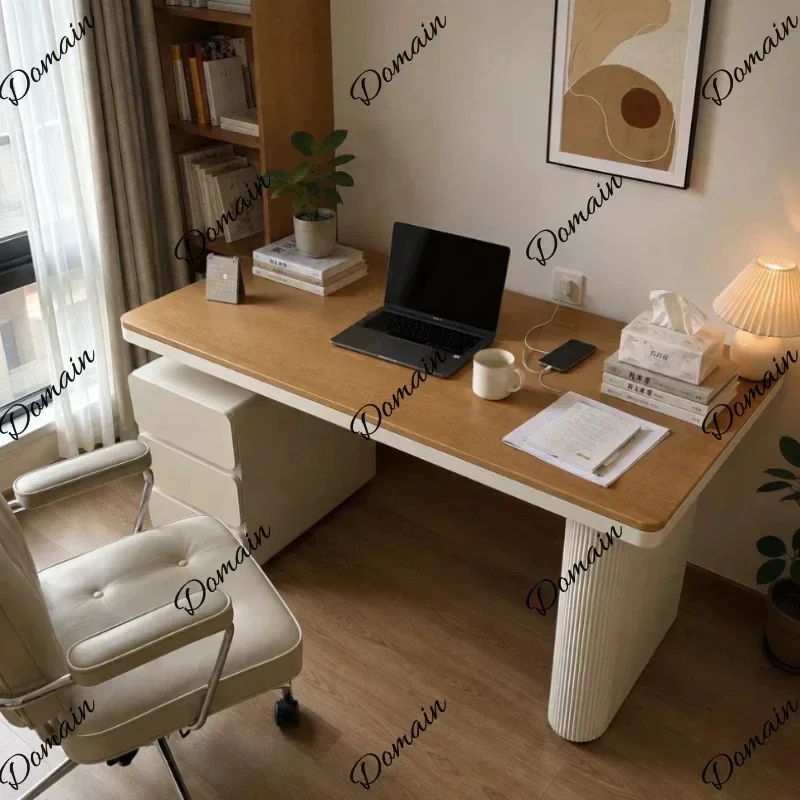 YXX French Cream Style Room Desk Home Workbench Light Luxury Premium Table Desktop Computer Office Desks And Workstations Furnit