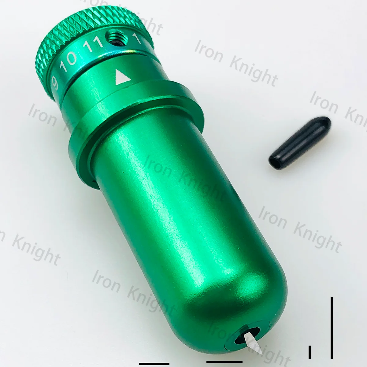 

5pcs Real Deep Point Blade Vinyl Cutter for Graphtec Silhouette Cameo 4 Plus Pro Portrait 3 and 1pc Blade Holder Deepcut Green