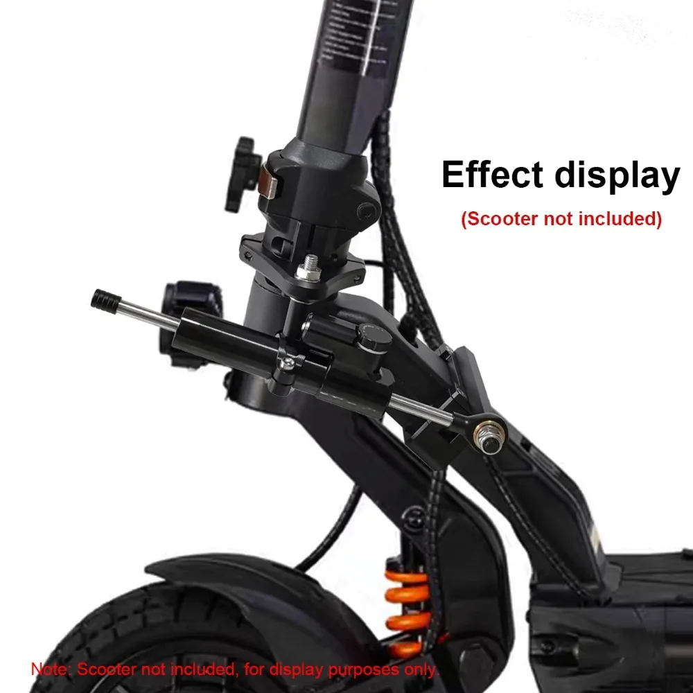 For Kukirin G2 Master Scooter Stabilizer Steering Damper Mounting Electric Scooter Aluminum Alloy Modification Bracket Kit view 6