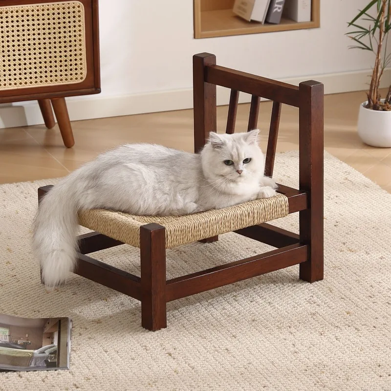 

Rubberwood Rattan Backrest Chair Wabi Sabi Tatami Floor Seating Living Room Low Profile Ottoman Minimalist Coffee Table Bench