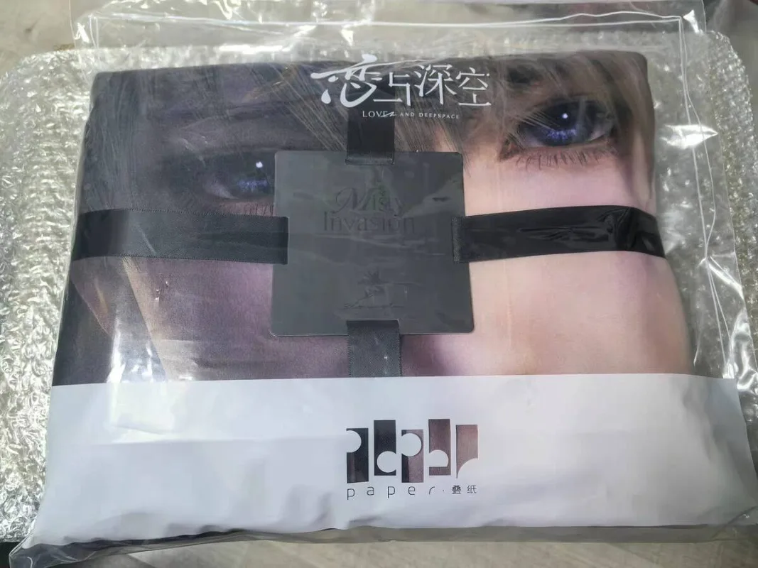 [Official Merch] in Stock Love and Deepspace Misty Invasion Game Anime Cos Rafayel Xavier Sylus Zayne 130x75cm Blanket Prezzie