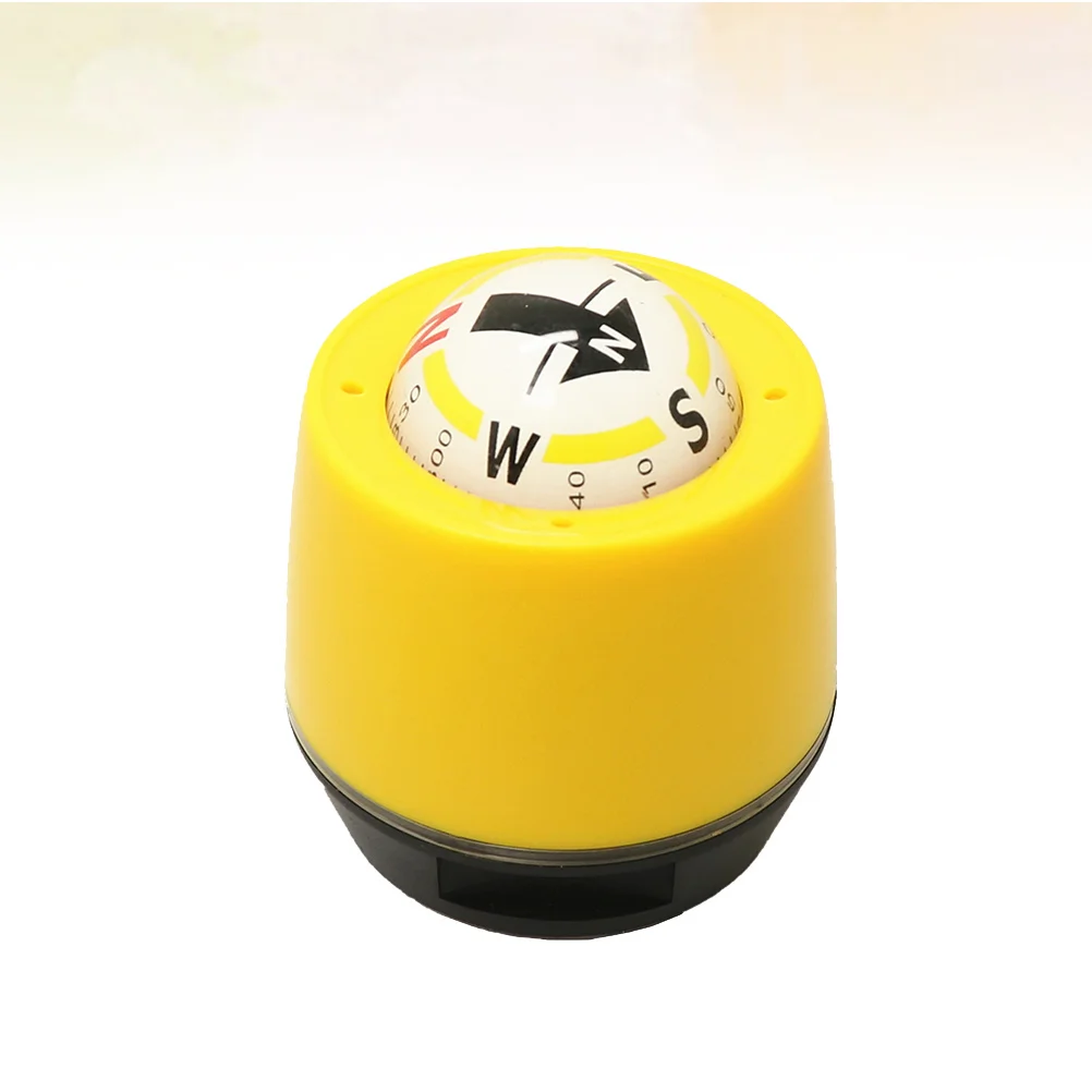 

Candy Color Car Compass Ball Adjustable Guide Dashboard Direction Ball Auto Accessories Accurate Navigation Tool