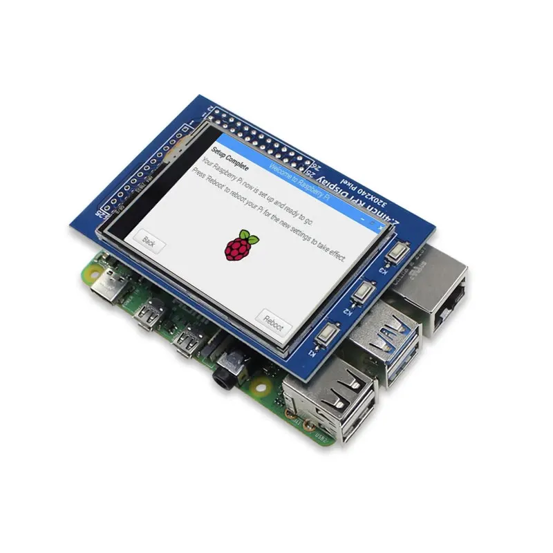 2.4 Inch Monitor 320X240 Display Resistive Touch Screen Raspberry Pi 4 Eneration B Type Display Raspberry Pi 4B/3B+