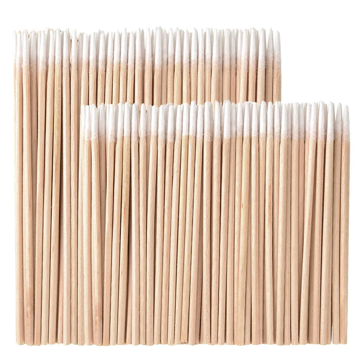 

300 Pcs Cotton Toothpicks Single Headed Swabs Stick Pointed Disposable Bar Accessories Travel Friendly Bamboo