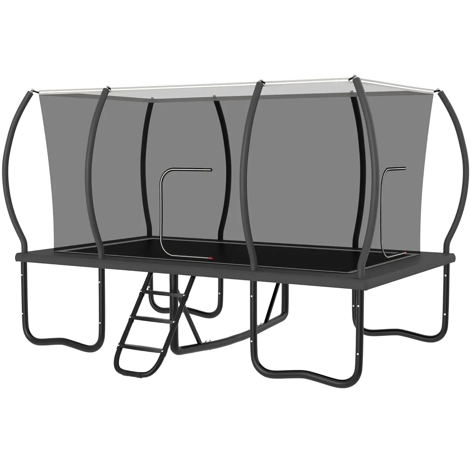 

Прямоугольный уличный батут 8X14FT 9X15FT 10X17FT для детей и взрослых, сверхпрочный, большой, для отдыха, на заказ