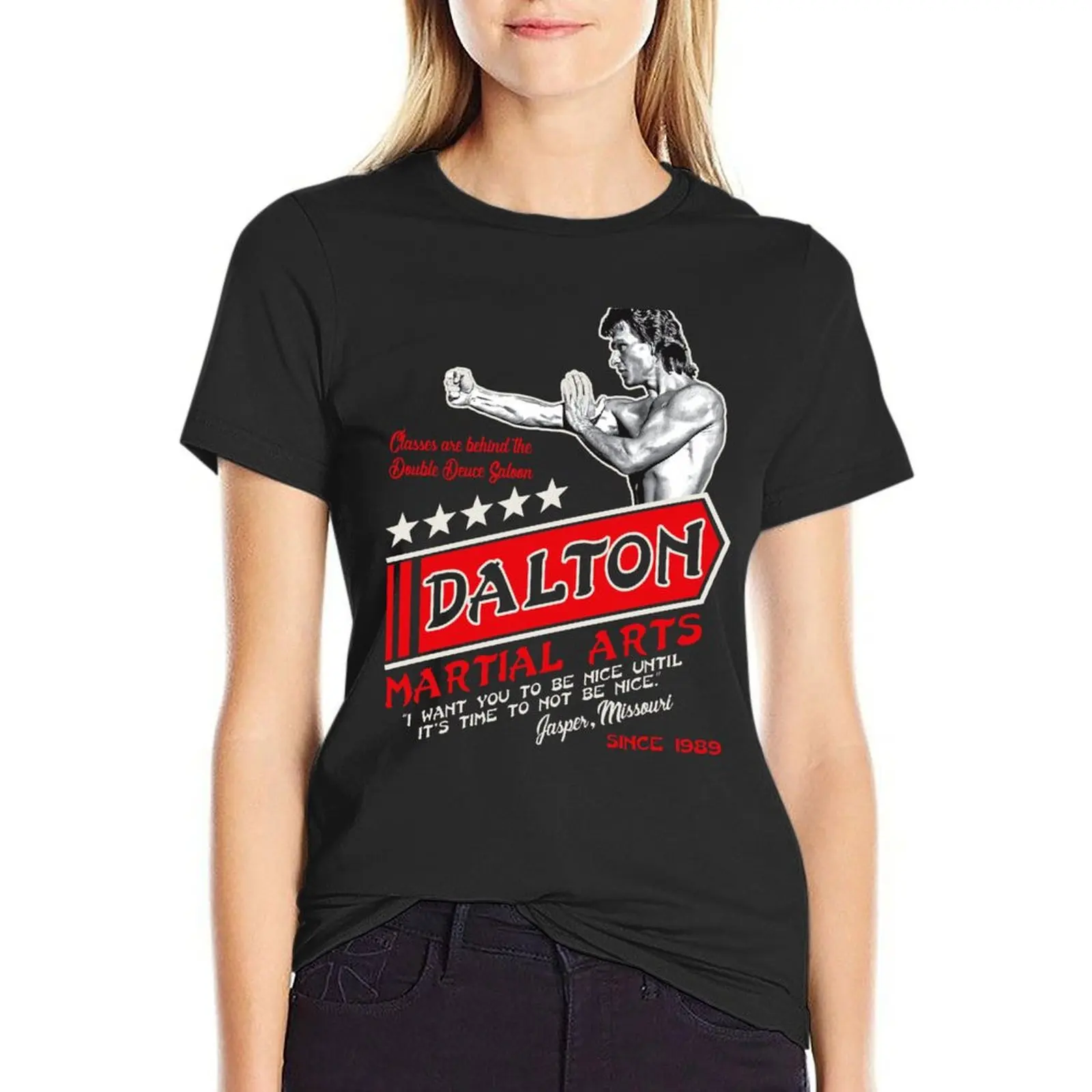 Dalton Martial Arts T-Shirt cute tops summer clothes blanks vintage clothes tshirts woman